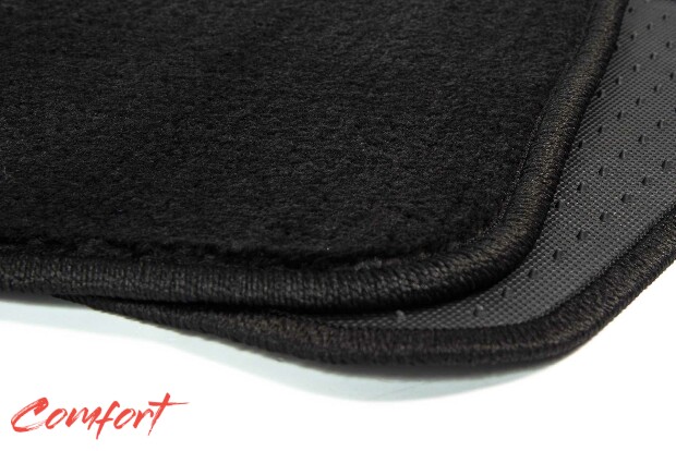 Коврики текстильные "Комфорт" для BMW X6 II (suv / F16) 2014 - 2020, черные, 5шт.