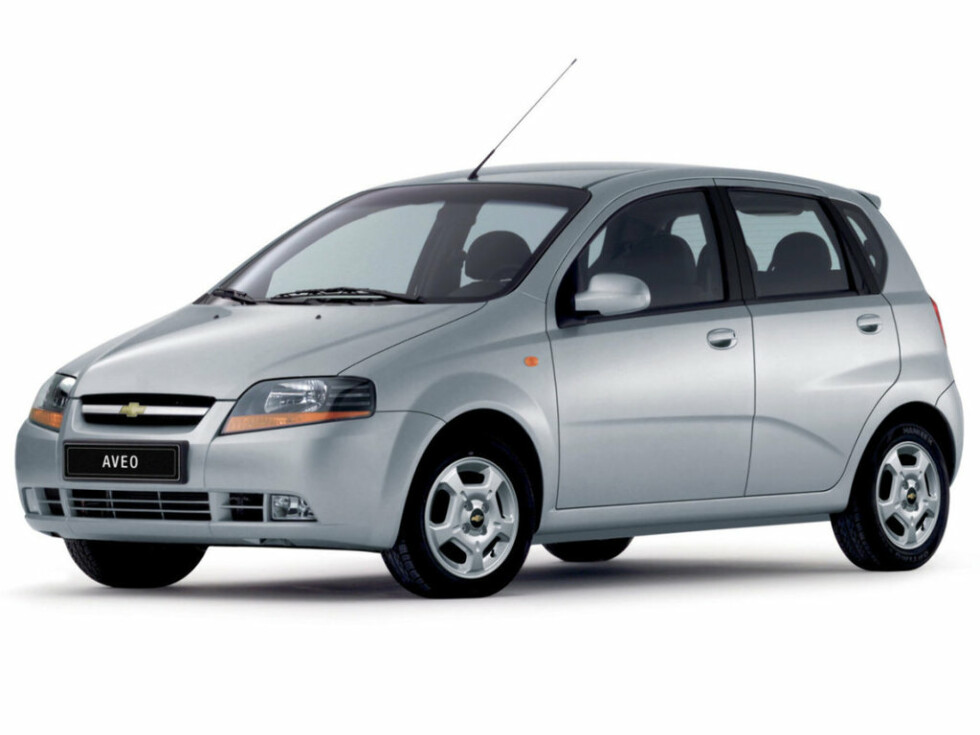 Коврики текстильные "Комфорт" для Chevrolet Aveo I (хэтчбек 5 дв / T200) 2002 - 2008, темно-серые, 5шт.