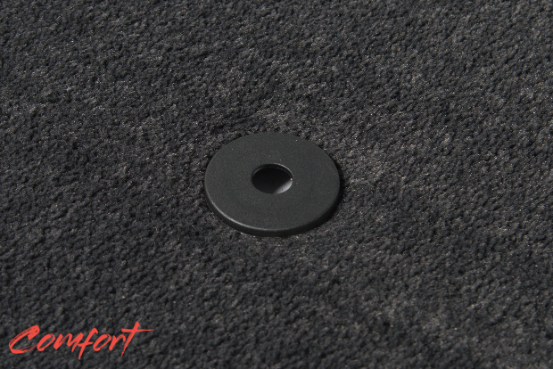 Коврики текстильные "Комфорт" для Audi SQ5 (suv / 8RB) 2013 - 2017, темно-серые, 5шт.