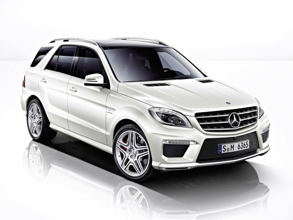 Коврики текстильные "Классик" для Mercedes-Benz M-Class III (suv / W166) 2011 - 2015, черные, 5шт.