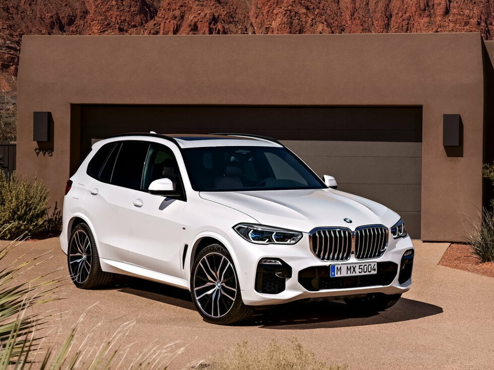 Коврики текстильные "Премиум+" для BMW X5 IV (suv / G05) 2018 - Н.В., черные, 5шт.