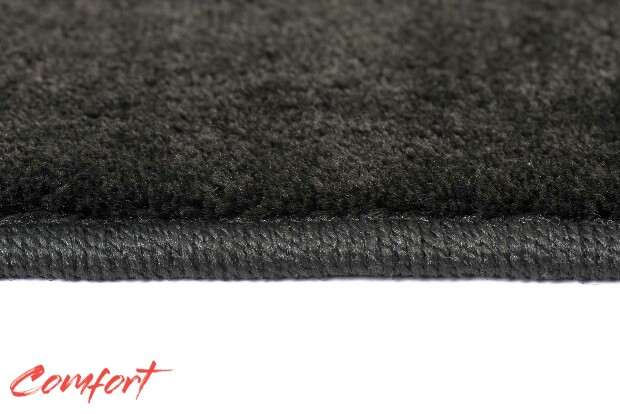 Коврики текстильные "Комфорт" для Toyota С-HR (suv) 2016 - 2021, черные, 5шт.