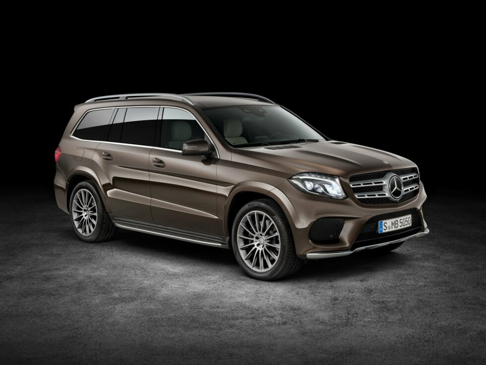 Коврики текстильные "Комфорт" для Mercedes-Benz GLS-Class I (suv / X166) 2015 - 2019, темно-серые, 5шт.