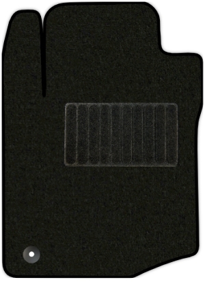 Коврики текстильные "Стандарт" для Citroen C1 (хэтчбек 5 дв) 2012 - 2015, черные, 1шт.