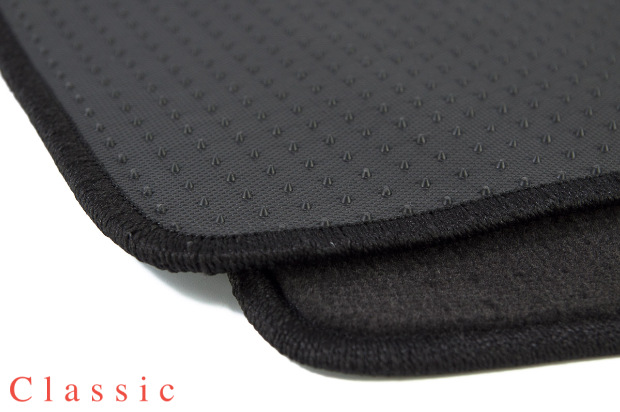 Коврики текстильные "Классик" для Volkswagen Pheaton (седан) 2010 - 2016, черные, 4шт.