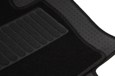 Коврики текстильные "Классик" для Subaru Forester (suv / SJ) 2016 - 2019, черные, 5шт.
