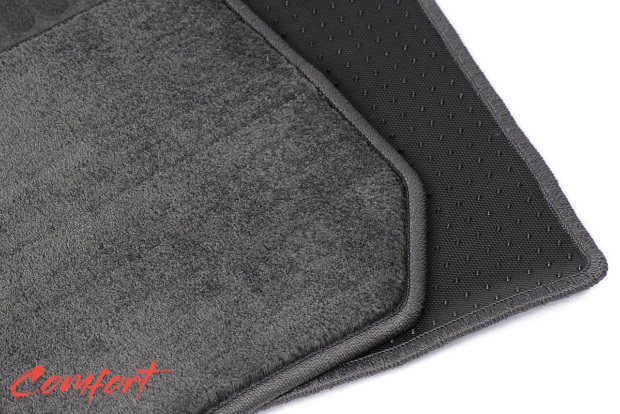 Коврики текстильные "Комфорт" для Lexus RX450h IV (suv, гибрид / GYL25) 2019 - Н.В., темно-серые, 4шт.