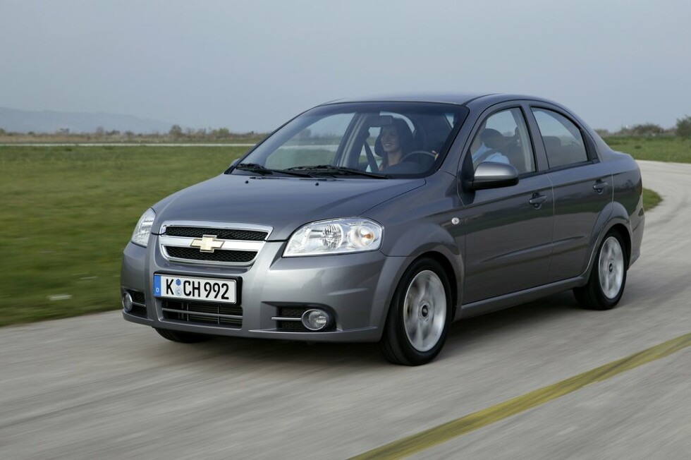 Коврики текстильные "Комфорт" для Chevrolet Aveo I (седан / T250) 2005 - 2011, темно-серые, 5шт.