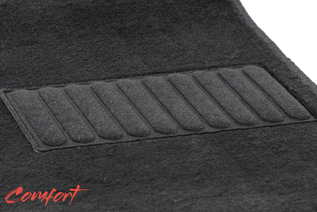 Коврики текстильные "Комфорт" для Mercedes-Benz GLA-Class (suv / X156) 2013 - 2017, темно-серые, 5шт.